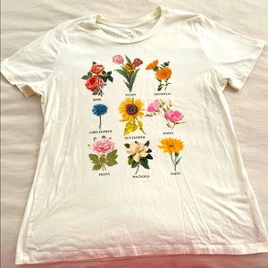 ****SOLD—on ♏️****🌼Flower Tee